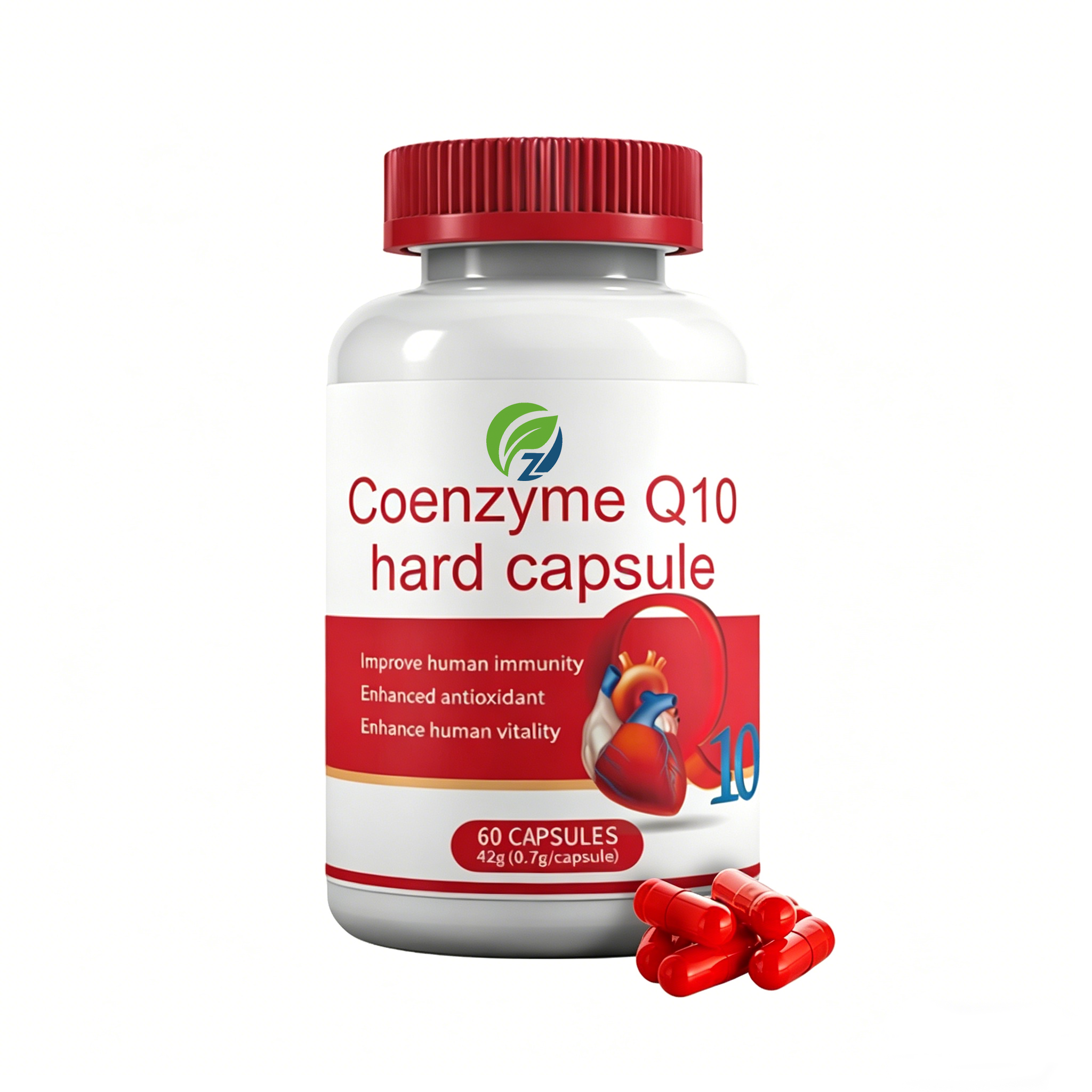 High-Potency CoQ10 200mg Tablets – Cellular Energy & Heart Health Support – Pharmaceutical Grade Ubiquinone – 60 Daily Servings